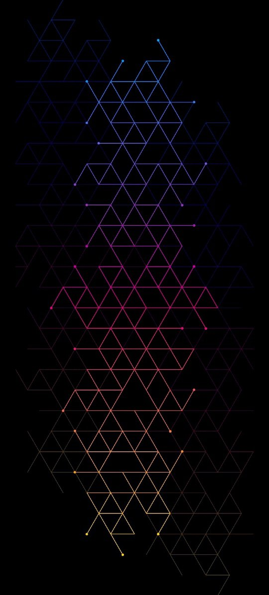 Dark Wallpaper 4k iPhone maze image