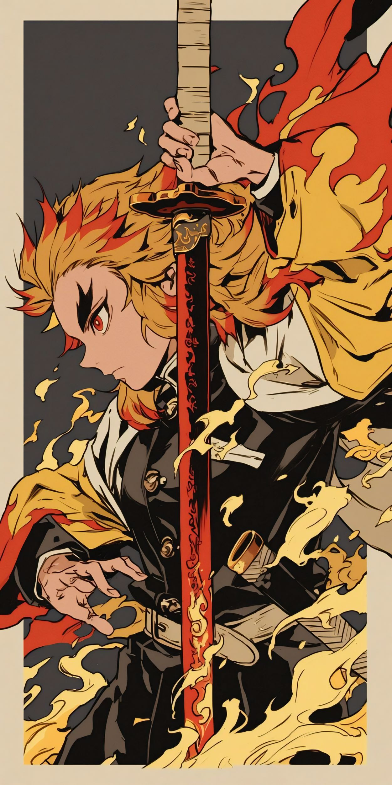 Demon Slayer Flame hashira image Demon Slayer Flame hashira image