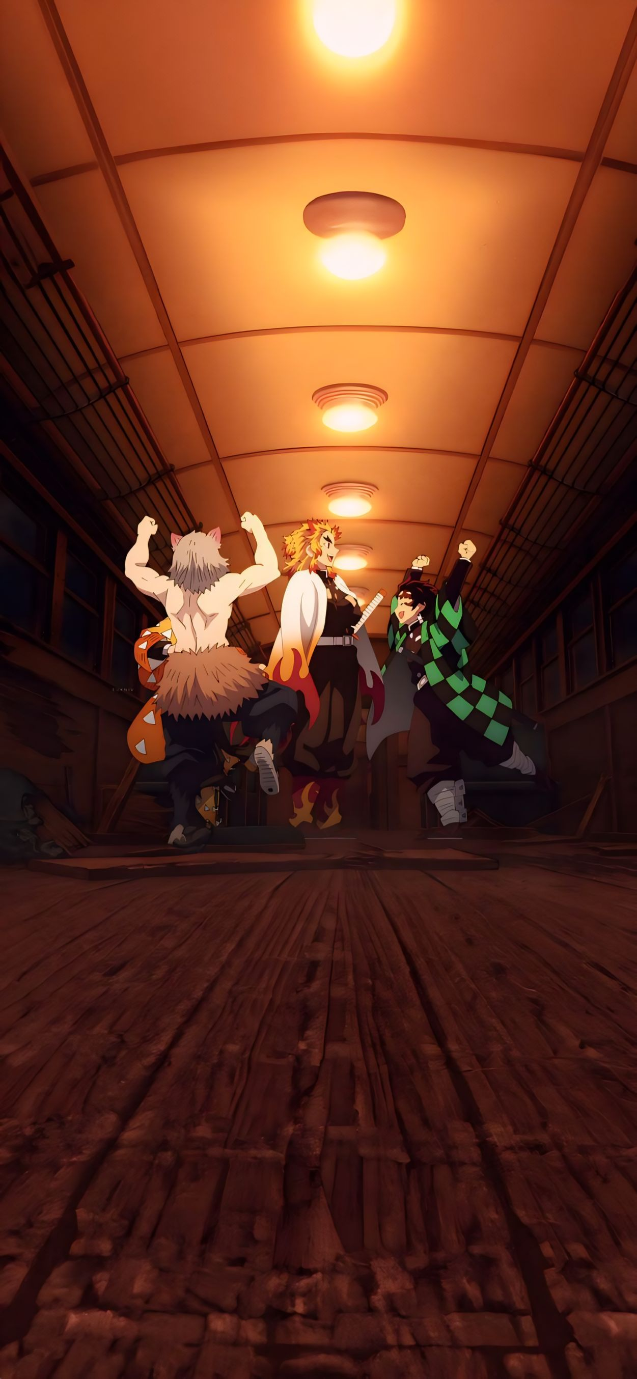 Demon Slayer Mugan train fight