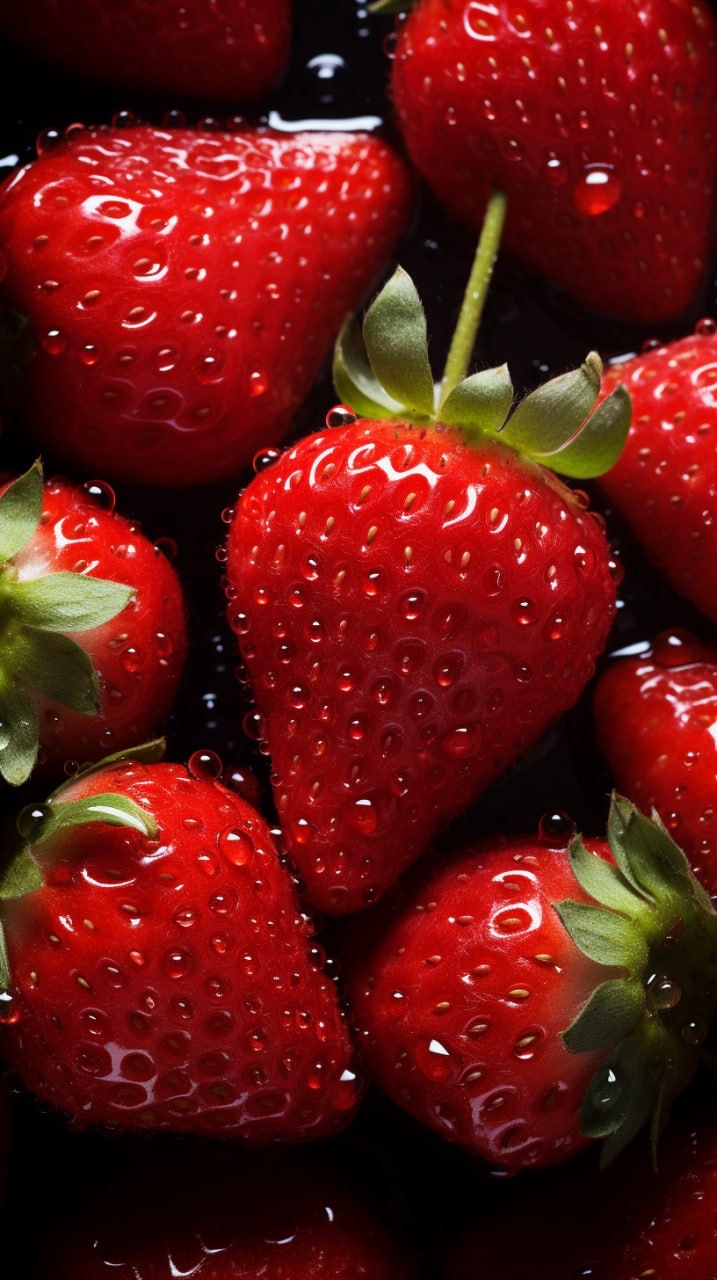 Fresh fruit Strawberry wallpaper