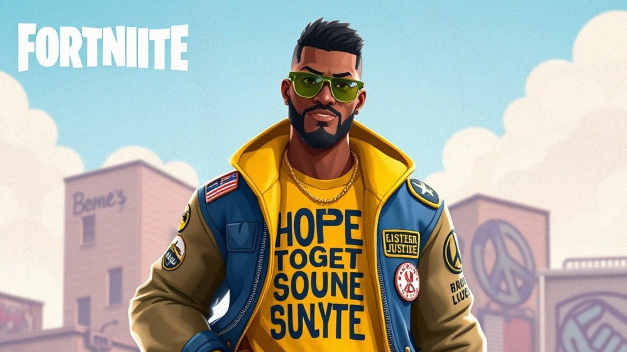 Free George Floyd fortnite skin HD wallpaper download