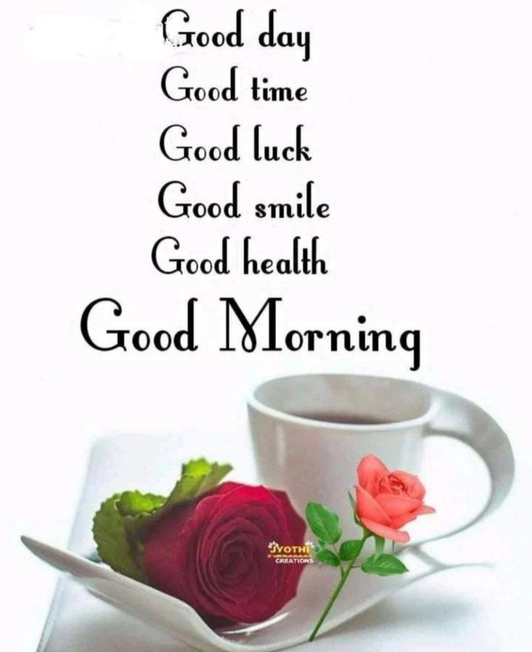 Good Morning Images day time luck smile health