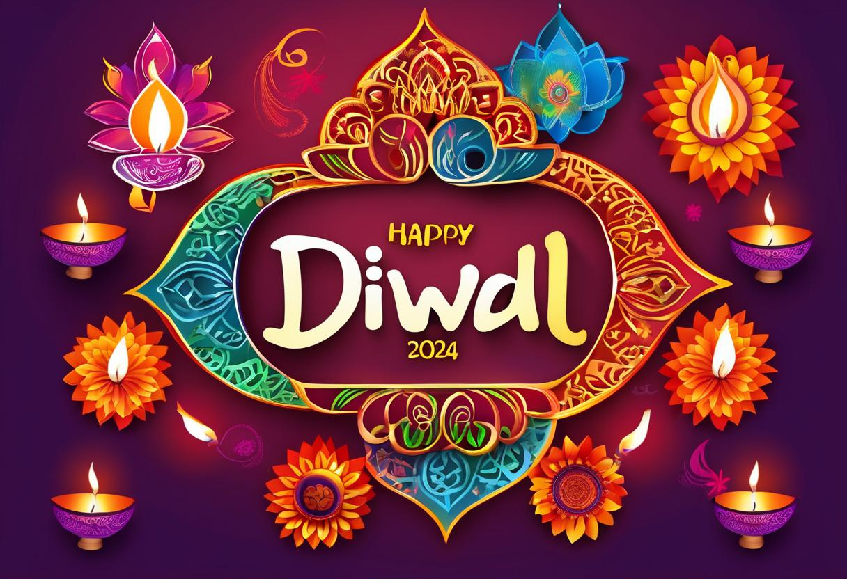 Free Happy Diwali wish message image HD wallpaper download