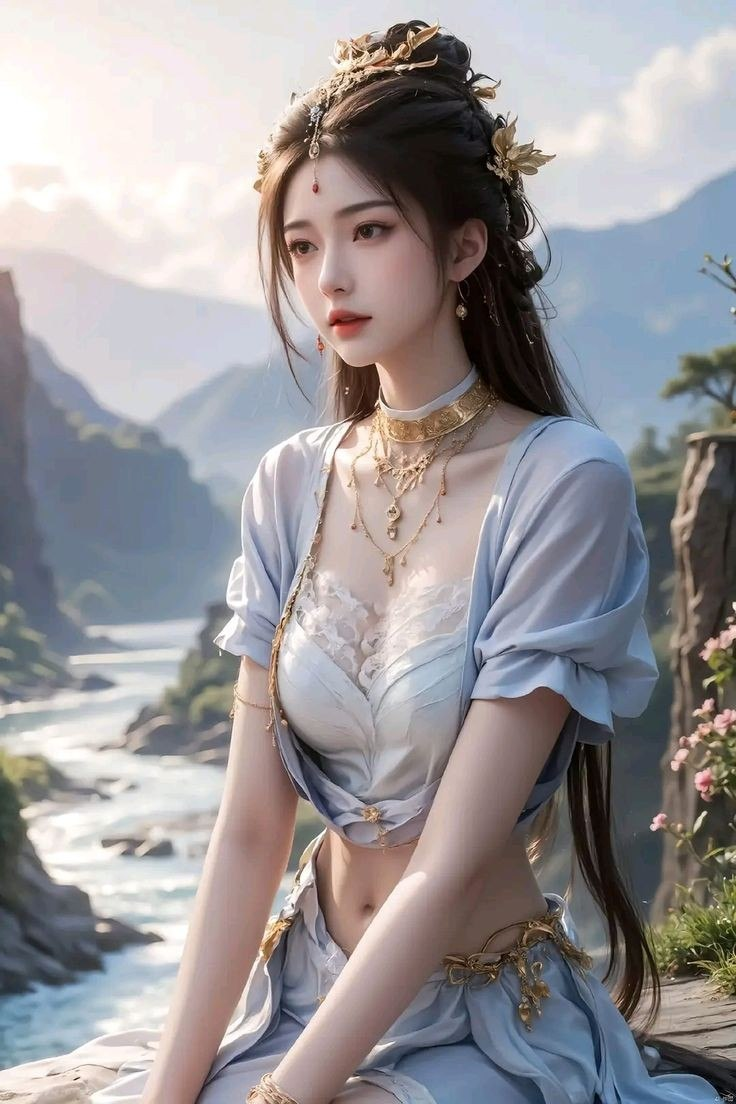 Hot Chinese AI generated girl princess