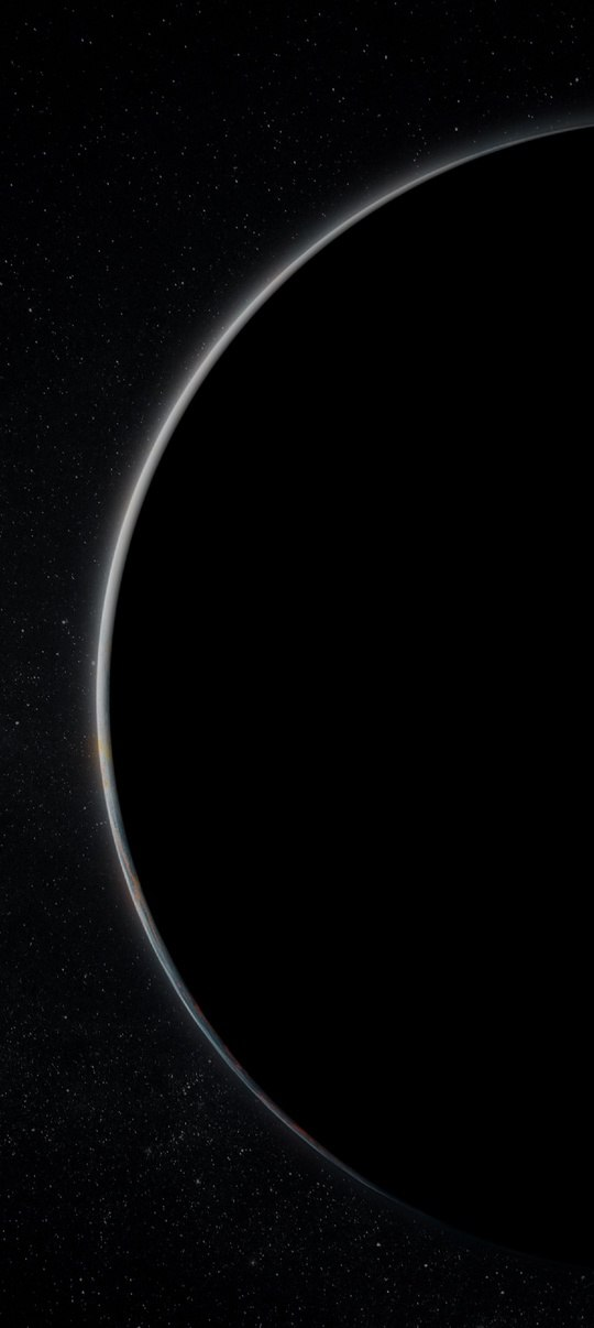 iPhone dark wallpaper 4k Planet