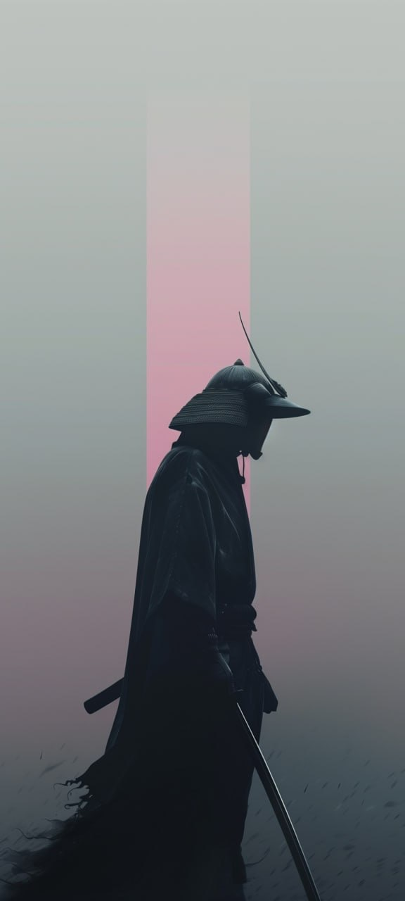 Japanese Samurai wallpaper walking