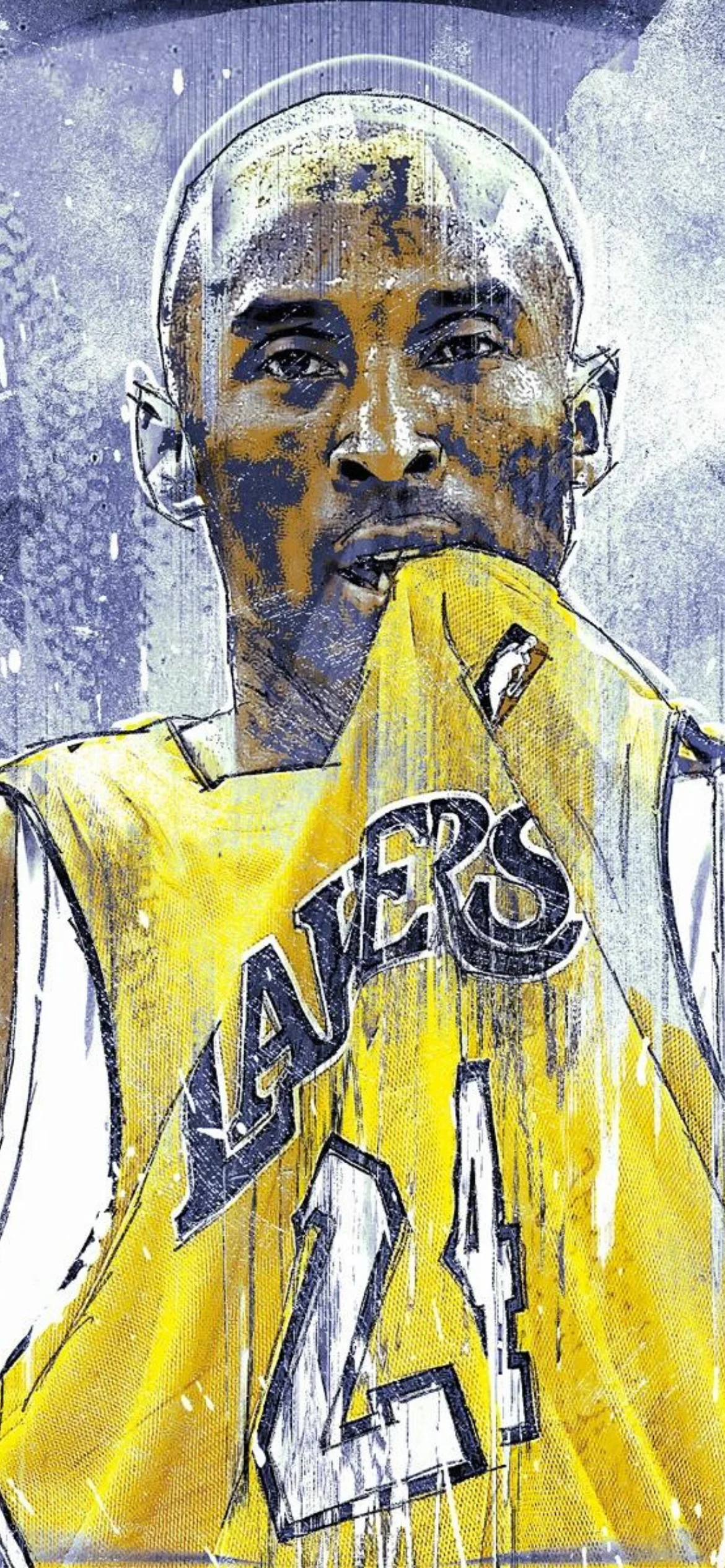 Kobe Bryant grunge NBA Basketball