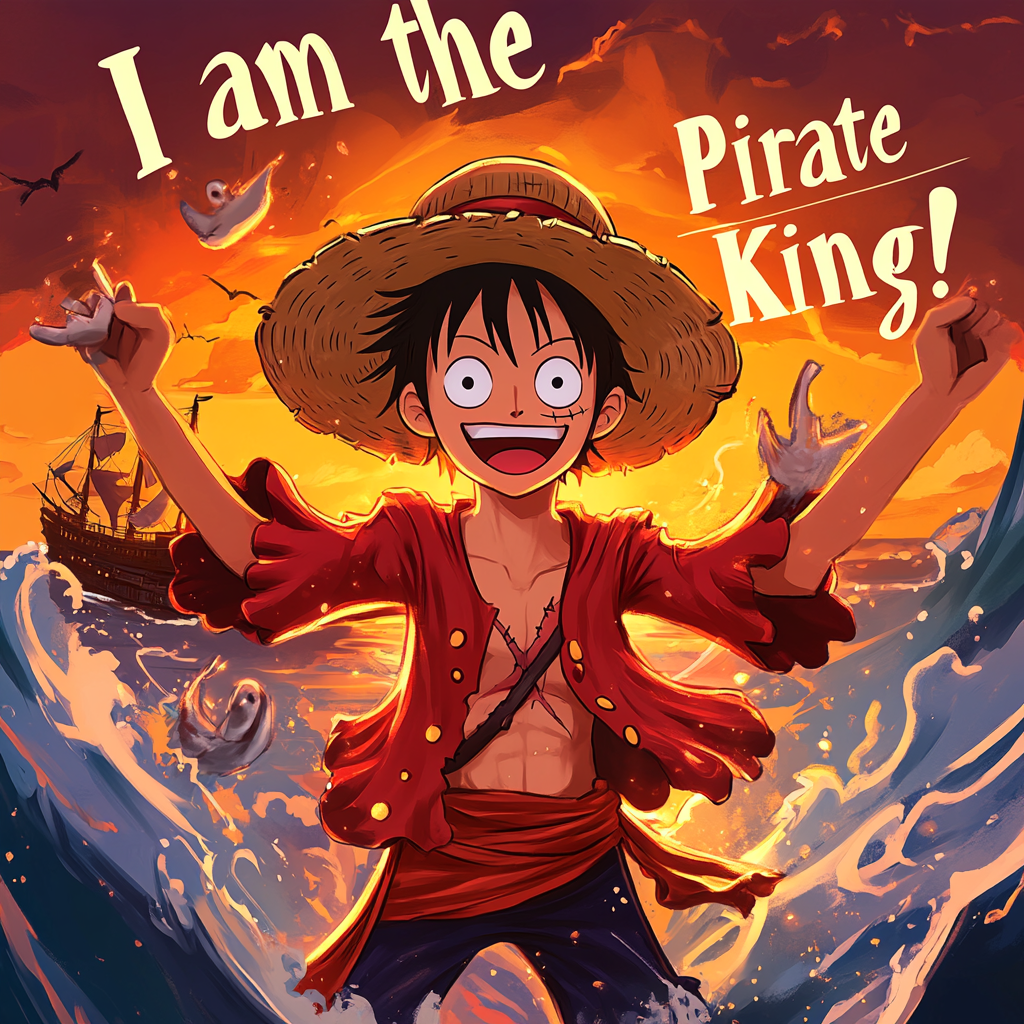 Luffy favourite quote wallpaper