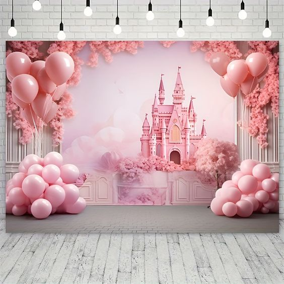 Pink Wallpaper for Kids castle idea with decoration Free Pink Wallpaper for Kids castle idea with decoration HD wallpaper download