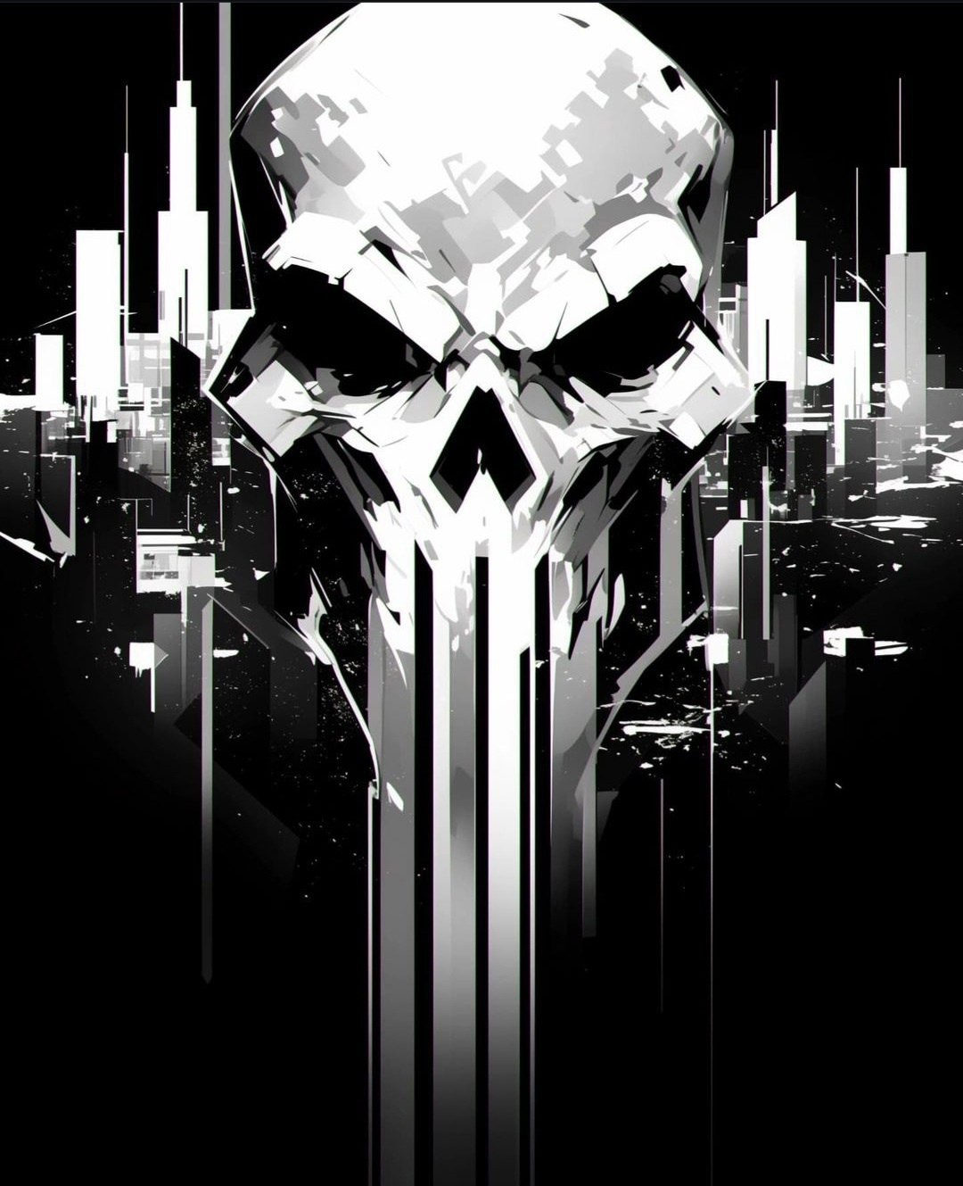 Free Skull logo redefined image HD wallpaper download